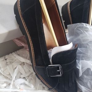 Franco Sarto Suede Oxford Brand New In Box